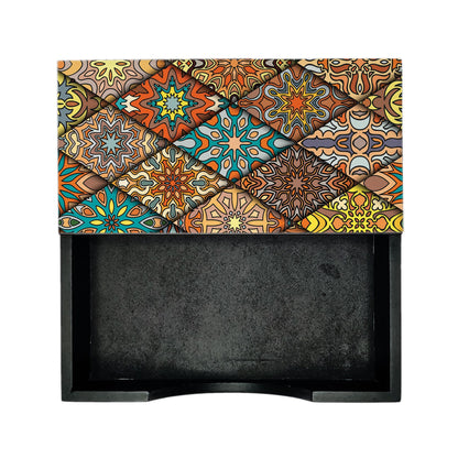 Diamond Tissue Holder 6" x 6" x 1.5" Ht. - Design Image