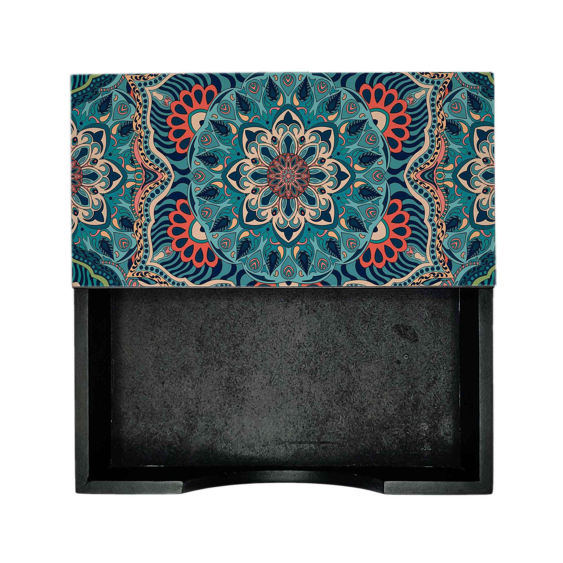 Sheesha Tissue Holder 6" x 6" x 1.5" Ht. - Design Image