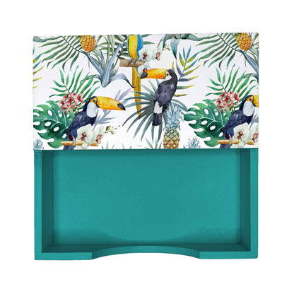 Toucan Tissue Holder 6" x 6" x 1.5" Ht. - Design Image