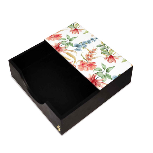 Magnolia Tissue Holder 6" x 6" x 1.5" Ht. - Main Image
