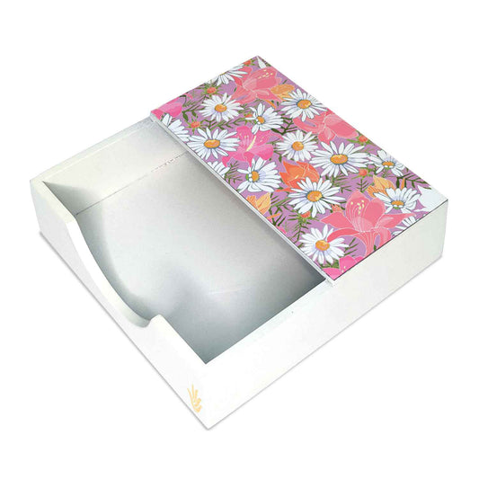 Camomile Tissue Holder 6" x 6" x 1.5" Ht. - Main Image