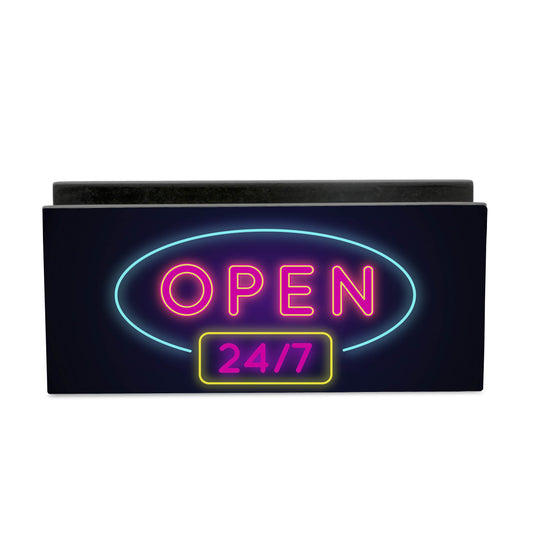 Neon Open 247 Tissue Stand 1.5" x 5.5" x 2.5" - Main Image