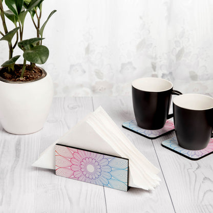 Boho Center Tissue Stand 1.5" x 5.5" x 2.5" - Lifestyle Image