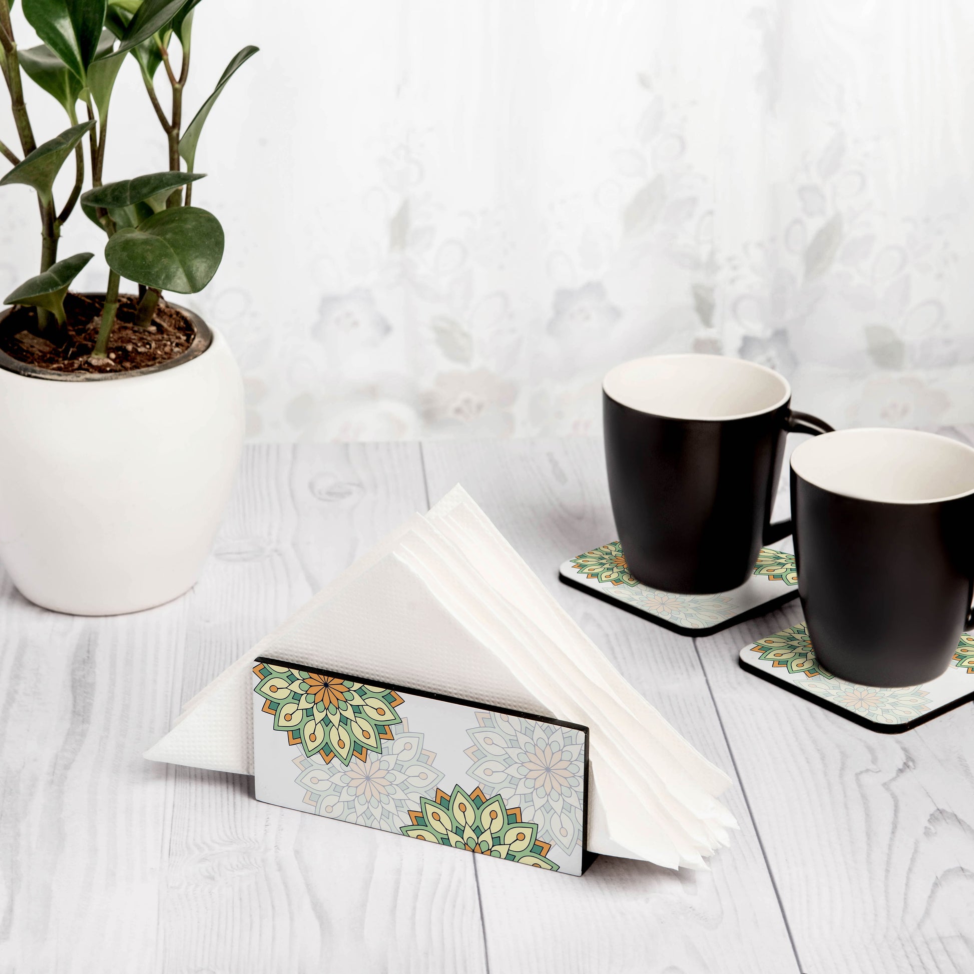 Tissue Stand 1.5" x 5.5" x 2.5" - Lifestyle Image