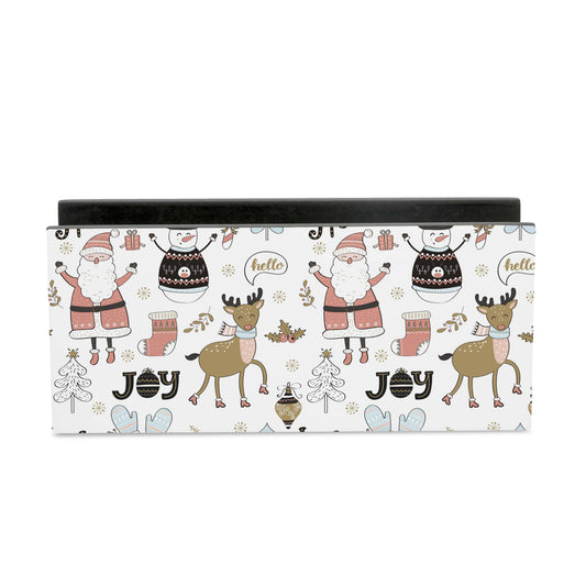 Xmas Allover Tissue Stand 1.5" x 5.5" x 2.5" - Main Image