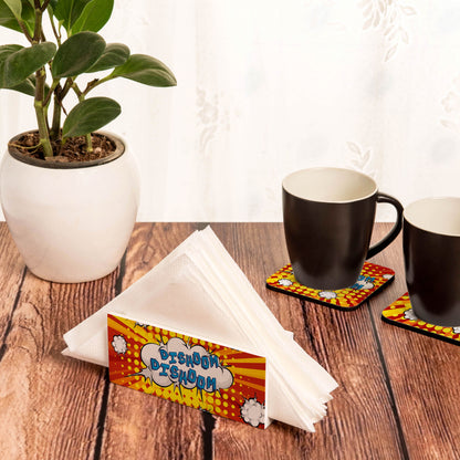 Bollywood Dishoom Tissue Stand 1.5" x 5.5" x 2.5" - Lifestyle Image