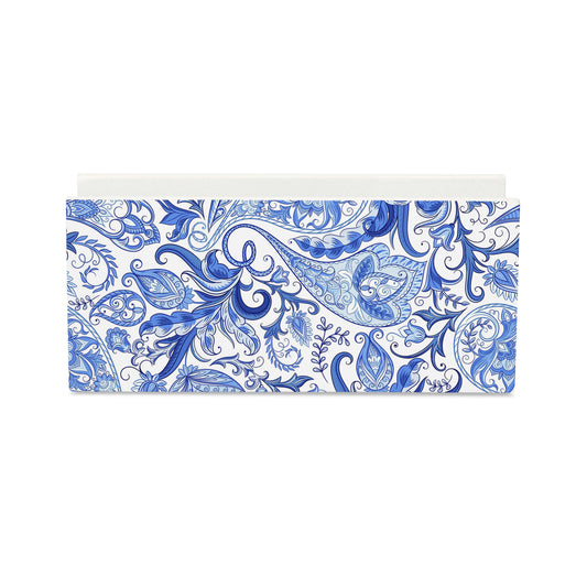 Blue Orient Tissue Stand 1.5" x 5.5" x 2.5" - Main Image