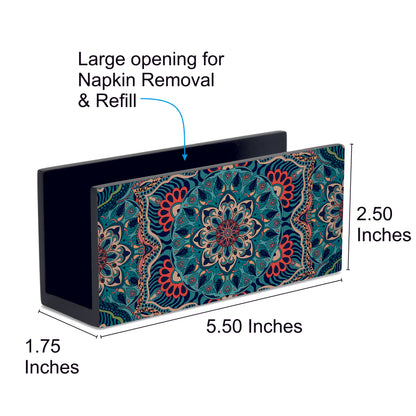 Sheesha Tissue Stand 1.5" x 5.5" x 2.5" - Dimension Image