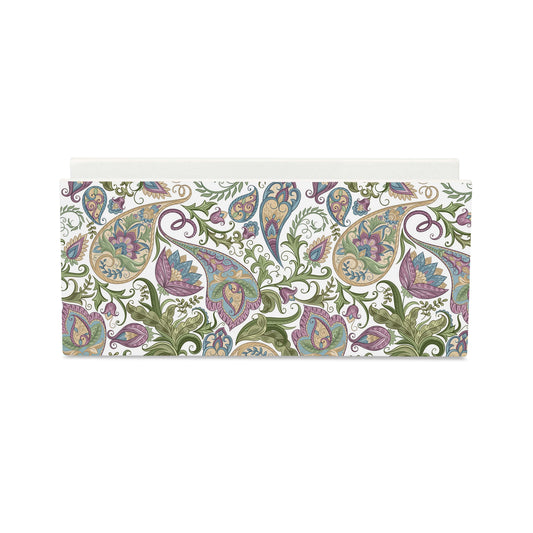 Sameera White Tissue Stand 1.5" x 5.5" x 2.5" - Main Image