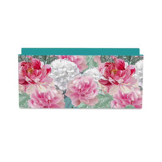 Red Chrysanthemums T Tissue Stand 1.5" x 5.5" x 2.5" - Main Image