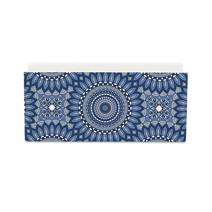 Blue Mandala 2 Tissue Stand 1.5" x 5.5" x 2.5" - Main Image