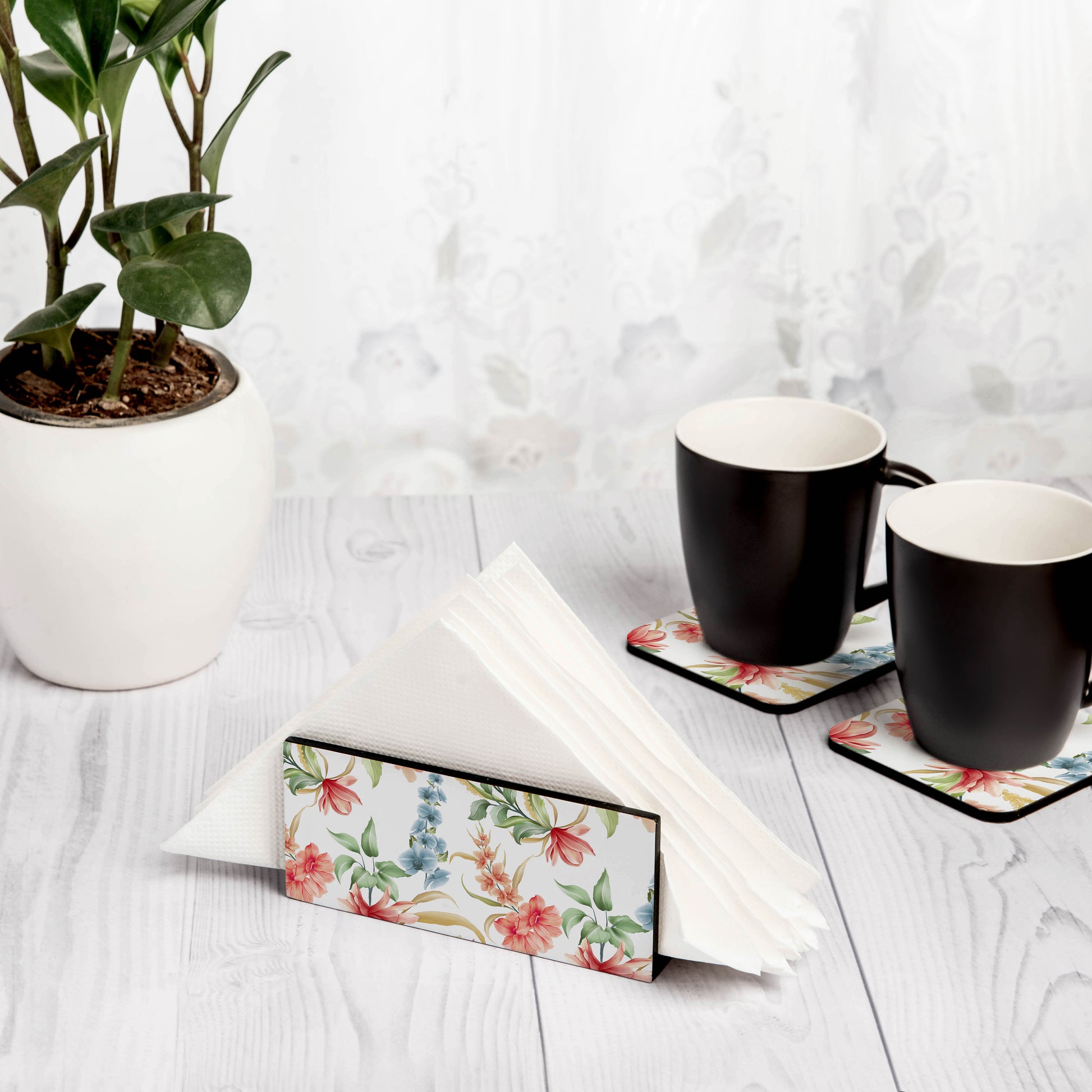 Magnolia Tissue Stand 1.5" x 5.5" x 2.5" - Lifestyle Image