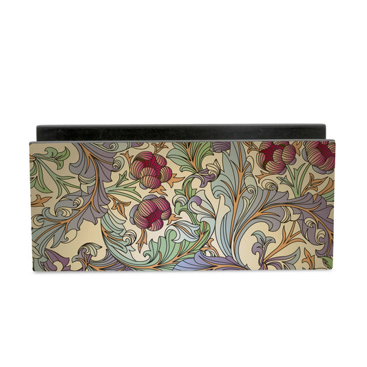 Ornate Floral Tissue Stand 1.5" x 5.5" x 2.5" - Main Image