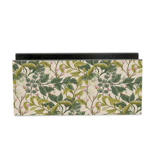 Vintage Floral Tissue Stand 1.5" x 5.5" x 2.5" - Main Image