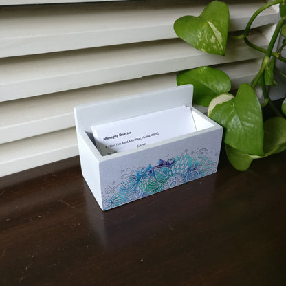 AbstractFlr V Card Stand