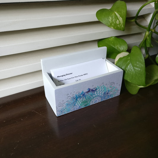 AbstractFlr V Card Stand