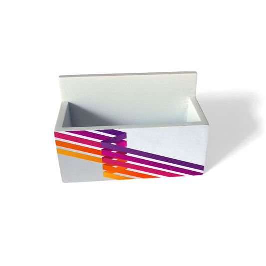Stripes V Card Stand